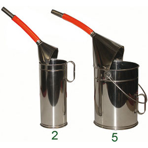 3405R - CONTENITORI INOX PER MISURE E TRAVASI DI LIQUIDI - Prod. SCU