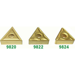 9820 - INSERTI PER TORNITURA A FISSAGGIO MECCANICO - Prod. SCU